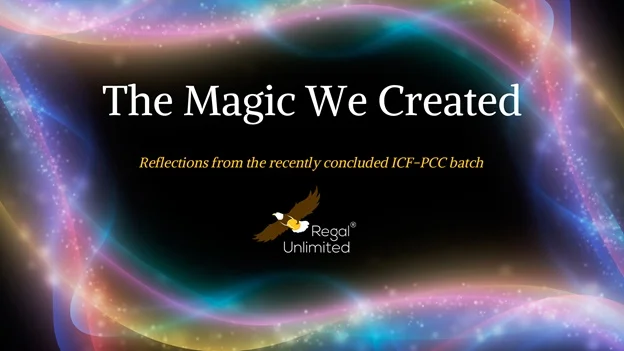 Testimonials for ICF-PCC batch from Regal Unlimited